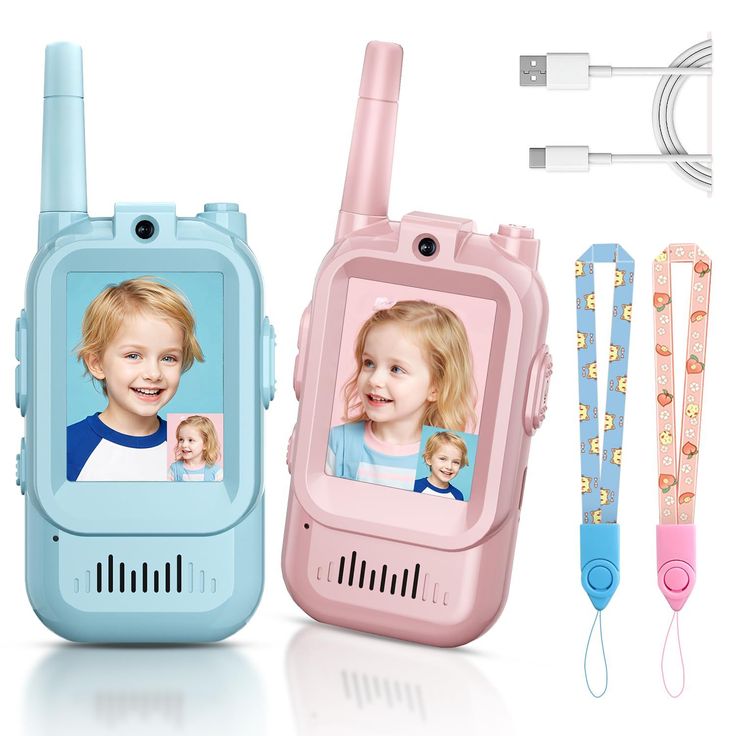 Kids video Rechargeable Walkie Talkies – USB Type-C