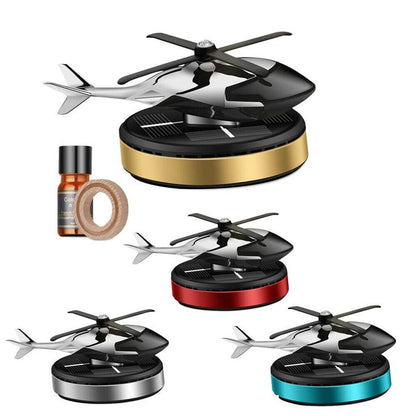 🚁 Solar Powered Helicopter Car Air Freshener – Premium Edition