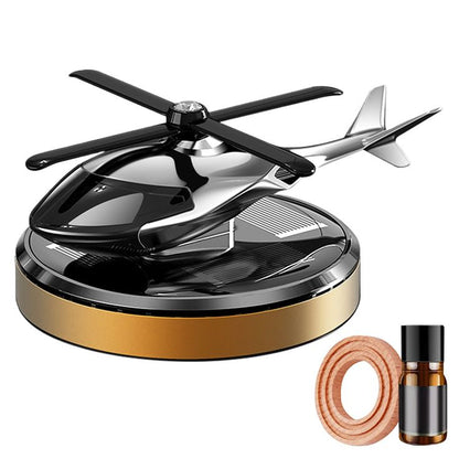 🚁 Solar Powered Helicopter Car Air Freshener – Premium Edition