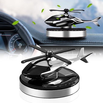 🚁 Solar Powered Helicopter Car Air Freshener – Premium Edition