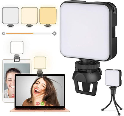 LED Mini Video Light – Portable Clip Light for Mobile & Camera  Upgrade your photos & videos with perfect lighting anytime, anywhere.