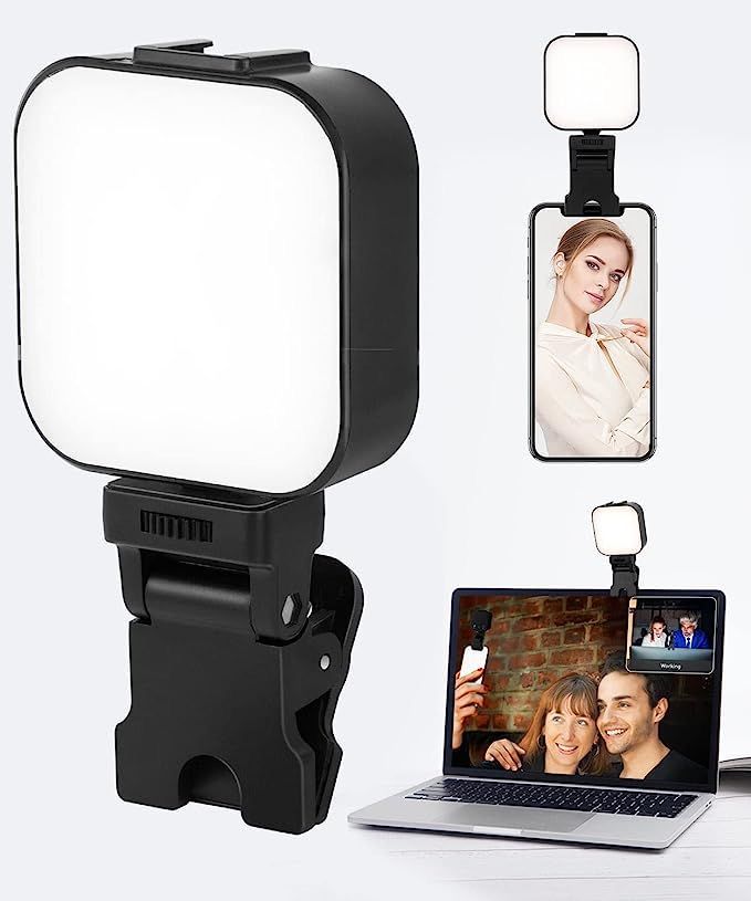 LED Mini Video Light – Portable Clip Light for Mobile & Camera  Upgrade your photos & videos with perfect lighting anytime, anywhere.