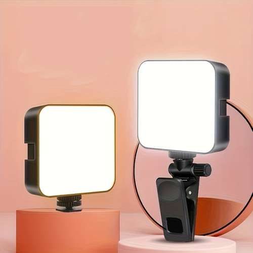 LED Mini Video Light – Portable Clip Light for Mobile & Camera  Upgrade your photos & videos with perfect lighting anytime, anywhere.