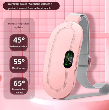 🌸 Period Pain Relief Heating Belt – Portable Heat Pad for Women