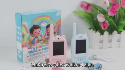 Kids video  Rechargeable Walkie Talkies – USB Type-C